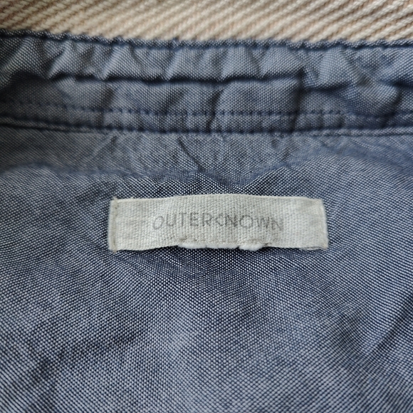 Striped Button-Up Women's Top - Picture 3 of 8